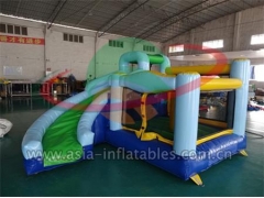 Exciting Fun Home Use Inflatable Mini Bouncer With Slide