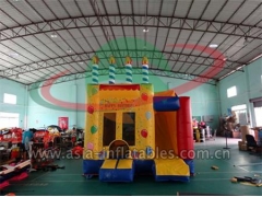Team Building Game Inflatable Birthday Cake Mini Bouncer
