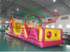 Hot Sale Custom Giant Indoor Obstacle Course For Adults & Bungee Run Challenge