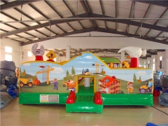 Fantastic Little Builder Educational Inflatable Jumper