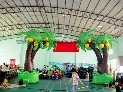 Hot Selling Party Inflatables Nieuw ontwerp Custom Tree vorm Opblaasbare boog voor reclame of opening in Factory Prijs