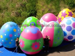 Commercial Use Custom print inflatable advertising egg balloon giant inflatable easter eggs for festival decoration in Best Factory Price