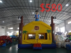 Customized Inflatable Castle Bouncer Combo For Kids,Paintball Field Bunkers & Air Bunkers