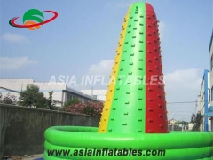 Children Tunnel Games Commercial Colorful Inflatable Interactive Sport Games Inflatable Mountain Climbing Wall
