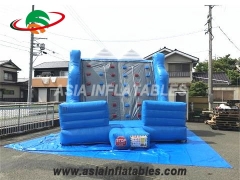 Cheap High Quality PVC Climbing Wall Inflatable Rocky Climbing Mountain For Sale for Carnival, Party and Event