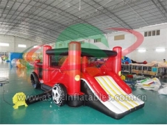 Customized Inflatable Mini Mobile Car Bouncer For Kids,Paintball Field Bunkers & Air Bunkers