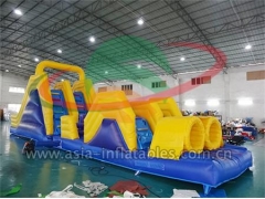 Hot Selling Outdoor Inflatable Obstacle Course Run Games