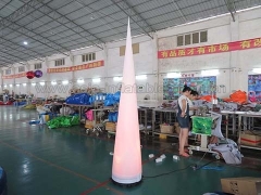 Children Party and Event 2.5mH Inflatable Lighting Cone