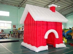 Perfect ontwerp Opblaasbaar Kersthuis in de fabrieksprijs